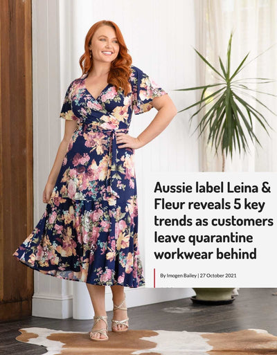 Aussie Label Leina & Fleur Reveals 5 Key Trends As Customers Leave Quarantine Workwear Behind