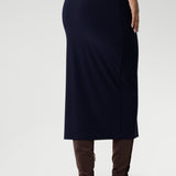 Featuring a convenient pull-on style, the Andi Midi Skirt is cut to a flattering mid-calf length, making it a versatile addition to any wardrobe. Available in sizes 8-24 and 3 different lengths.