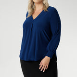 Now available in 3 lengths, our petite-height friendly tube skirt is a fabulous option when you want to show a bit more leg. Designed as a pull on style tube skirt featuring a soft folded waistband and double lined skirting. Proudly Made in Australia. Available in sizes 8-24 and 3 lengths.