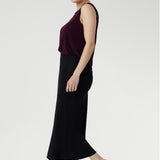 Crafted from our signature dry-touch stretch jersey, the Asher Skirt combines comfort and sophistication in one effortless silhouette. Featuring a pull-on elasticated waist and a streamlined A-line shape, it moves with you from work to weekend with ease. A timeless essential proudly designed and made in Australia, perfect for versatile everyday styling.