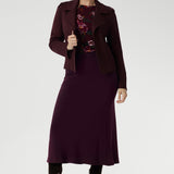 Asher Skirt in Claret