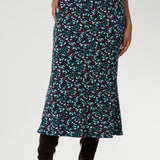 The pull-on style with a smooth internal elastic waistband keeps things simple and comfortable, while subtle back darts provide soft shaping through the waist and hips. With its clean A-line silhouette and unlined, pocket-free design, Asher maintains a sleek look that layers beautifully across seasons. Made in Australia from an easy-care, wrinkle-resistant jersey.
