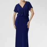 Elevate your wardrobe with the Asher Skirt in Deep Cobalt, crafted from our luxurious dry-touch stretch jersey. Its A-line cut and elasticated waist create a smooth, flattering shape that moves with ease. This Australian-made skirt pairs perfectly with both structured tops and relaxed knits, offering effortless style for work, weekends, and beyond.