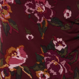 Asher Skirt in Burgundy Bloom