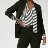 Celine Top in Black Stripe