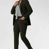 Celine Top in Black Stripe