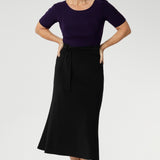 Whether you’re styling it over a dress to create the illusion of a tailored two-piece or pairing it with a shirt for a more structured shape, this belt is your go-to for versatile, figure-enhancing style.