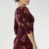 D Ring Belt in Claret