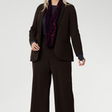 Desiree Infinity Knit Scarf in Luxe Lava
