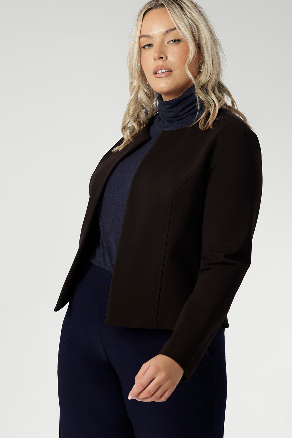 The rich cocoa tone adds a sophisticated, earthy elegance that pairs beautifully with both neutral and bold pieces, making it a versatile choice for work, travel, and everyday wear.