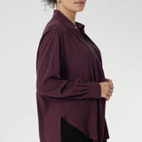 Ellis Shirt in Plum