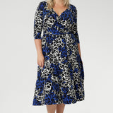 Fiona Wrap Dress in Pippa