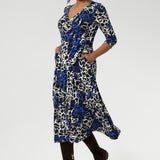 Fiona Wrap Dress in Pippa