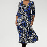 Fiona Wrap Dress in Pippa