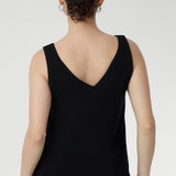 Harlee Reversible Cami in Black Bamboo