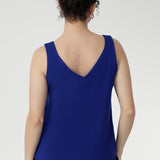 Harlee Reversible Cami in Cobalt Bamboo