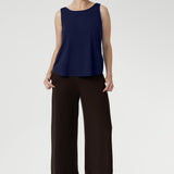 Harlee Reversible Cami in French Navy Bamboo