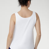 Harlee Reversible Cami in White Bamboo