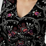 Harvey Top in Subtle Paisley