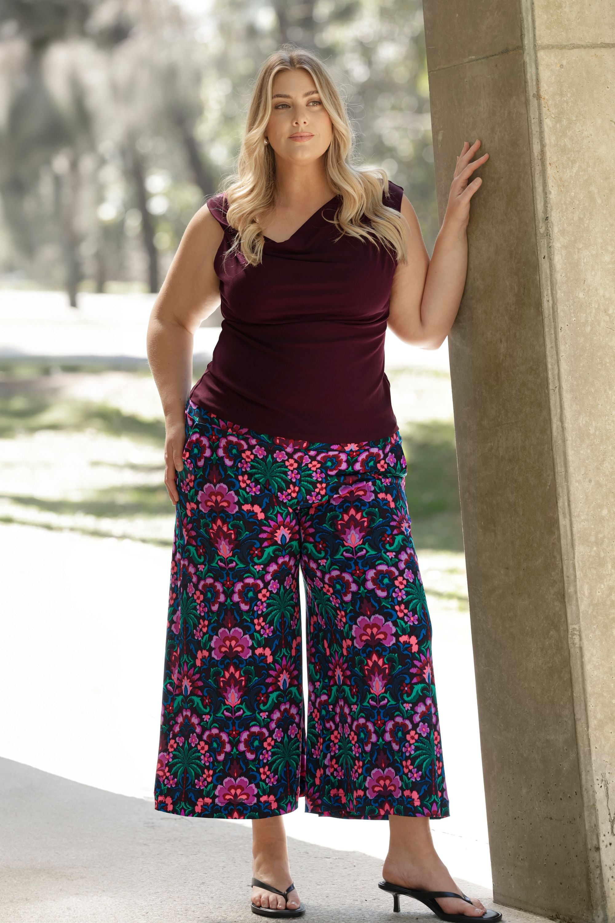 The Dany Culotte is a statement piece crafted from our signature dry-touch jersey fabric, offering soft stretch and effortless comfort.
