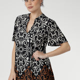 Julia Tunic Top in Borderline