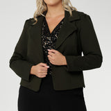 It layers beautifully under all L&F jackets, making it a versatile essential for both professional and evening wardrobes. Proudly designed and made in Australia, the Kyrie Top combines timeless style with elevated craftsmanship.