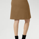 Landry Mini Skirt in Caramel
