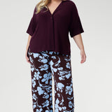 Leo Shacket in Claret