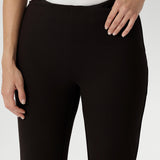ide pockets with refined topstitch detailing add a polished, practical touch, while the deep cocoa shade pairs effortlessly with neutrals, prints, or bold colours for versatile styling. Proudly designed and made in Australia.