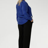 Matisse Shirt in Cobalt