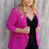 Merit Blazer in Pink