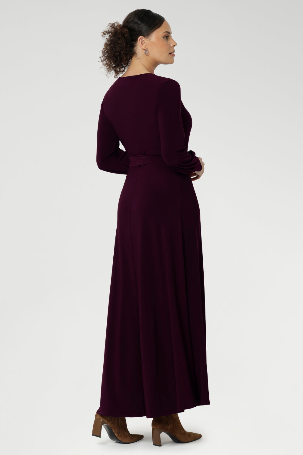 Available exclusively via pre-order and made to order just for you. Proudly Australian-made, the Made For You custom wrap dress is available in a size-inclusive range from 8 to 24, designed to embrace and enhance your unique shape.