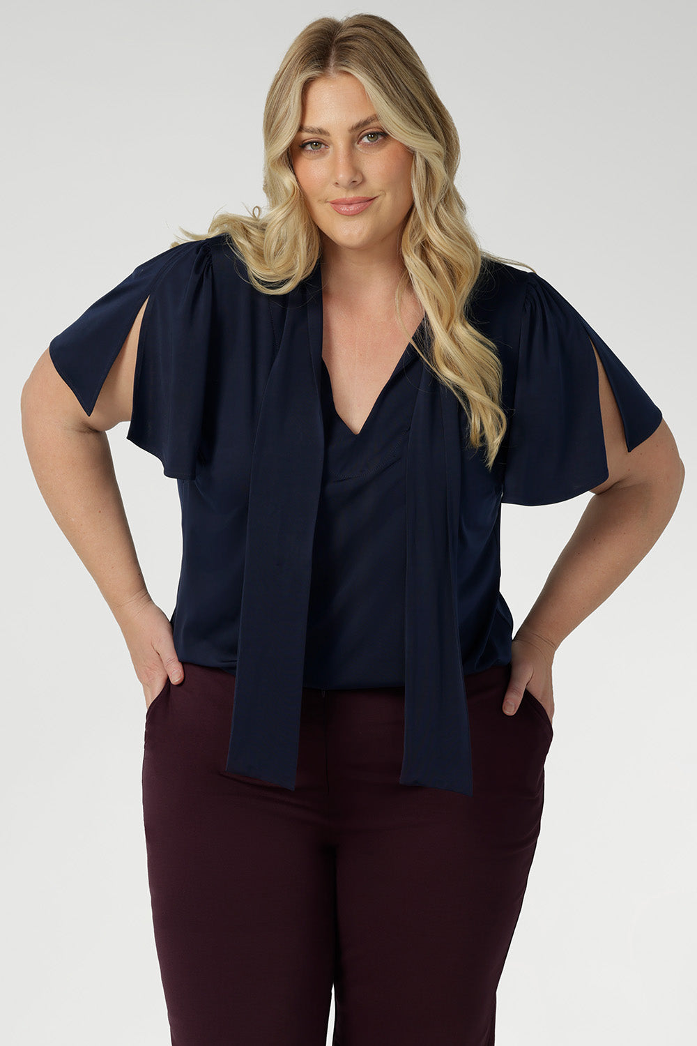 Michael Shirt in Navy is an Australian made Garment for women in Australia and New Zealand. Leina + Fleur is a women’s retail brand that proudly stocks sizes from 8-24.
