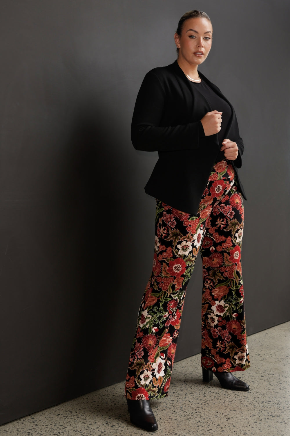 Made in Australia, these pants offer the perfect balance of versatility and sophistication, seamlessly transitioning from the office to the weekend. Whether you're dressing for work or mixing and matching for casual looks, the Monroe Pant ensures you look chic and feel comfortable all day long. Find your perfect fit with the Monroe Pant and elevate your wardrobe with ease.