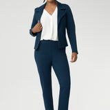 The Paxton Pant is a pull-on style designed for the woman on the go. It pairs effortlessly with L+F separates and the Garcia Jacket for a coordinated, polished look.