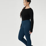 Designed for the woman on the go, the Paxton Pant pairs seamlessly with L+F separates and the Garcia Jackets for a coordinated, polished look. Petite Height model wears size 1- short length pant and black workwear top.