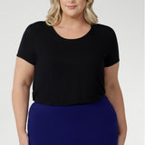 Sawyer Top in Black Bamboo