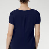 Sawyer Top in French Navy Bamboo