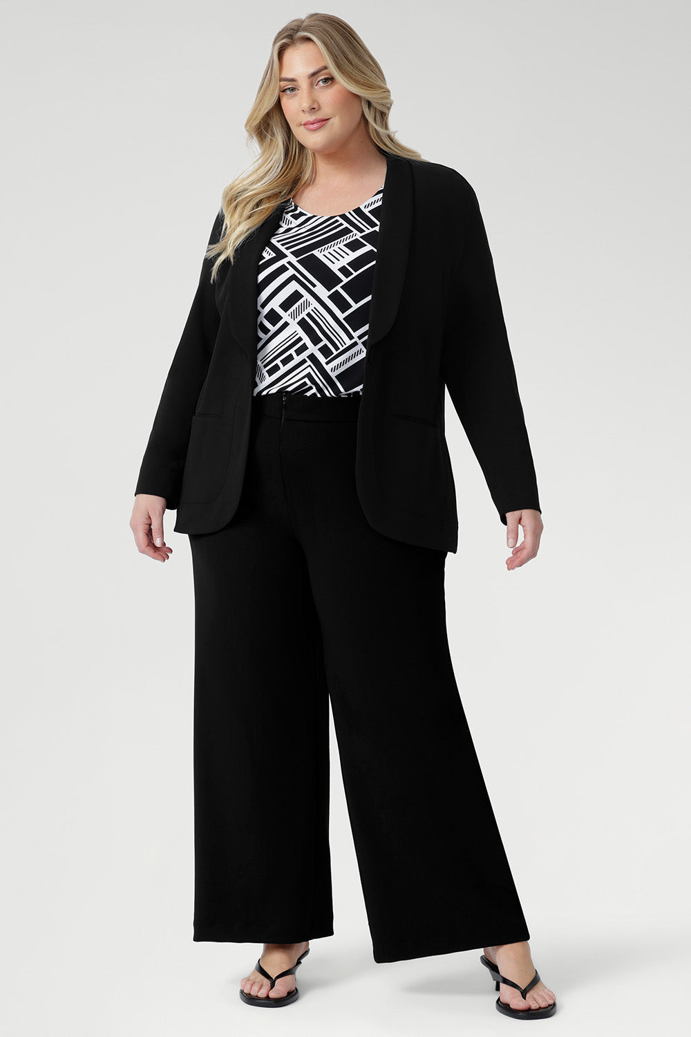 Lightweight, wrinkle-resistant, and easy to pack, it’s an ideal travel piece for women who value both style and practicality. Proudly designed and made in Australia, this elevated jersey top is available in sizes 8 to 24.