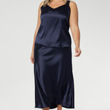 Soho Cami in Ink Satin