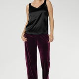 Soren Pant in Wine Velour