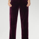 Soren Pant in Wine Velour