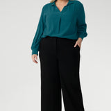 Wide Leg Pant in Black
