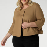 Zander Jacket in Caramel