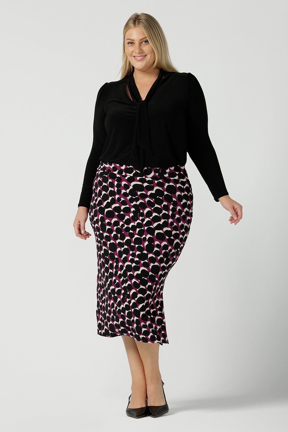 Andi Midi Tube Skirt in Alula