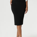 Featuring a double-layer tube design, a soft folded waistband, and a convenient pull-on style, the Andi Tube Skirt offers a flattering regular length that pairs effortlessly with any wardrobe.