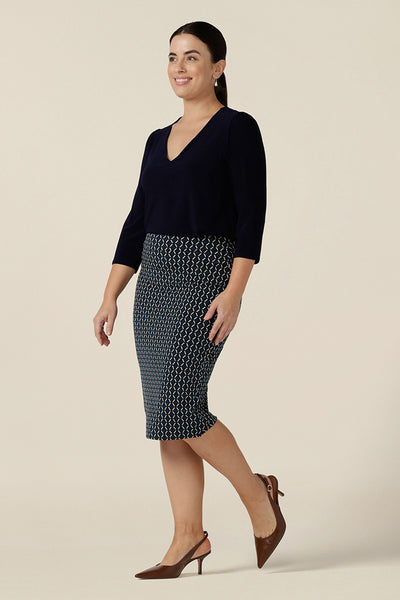 Andi Tube Skirt in Infinity