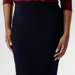 The double-layer design ensures a flattering fit, while the soft folded waistband adds extra comfort. Featuring a convenient pull-on style skirt. Available in size 8-24.