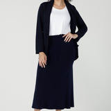 Asher Skirt in Navy