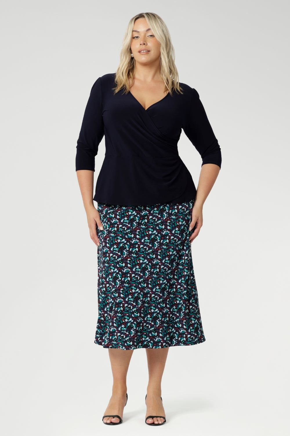 Made in Australia for women across Australia and New Zealand in sizes 8 to 24, the Asher skirt is crafted in an easy-care, wrinkle-resistant jersey fabric—perfect for layering with knits, tees, or tailoring depending on the occasion. Simple, sophisticated, and endlessly wearable, it’s the kind of piece that travels well and always looks put together.